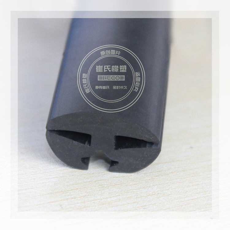 廠家訂制三口玻璃膠條,汽車用密封條,汽車三口密封橡膠條